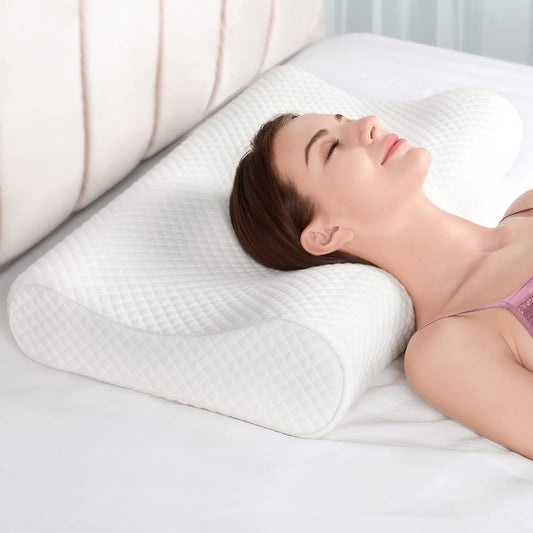 Cervical Pillow for Neck Pain Relief Sleep, Memory Foam Pillow